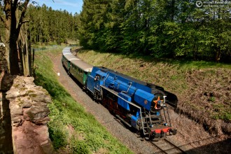 První parní víkend v Lužné 2024